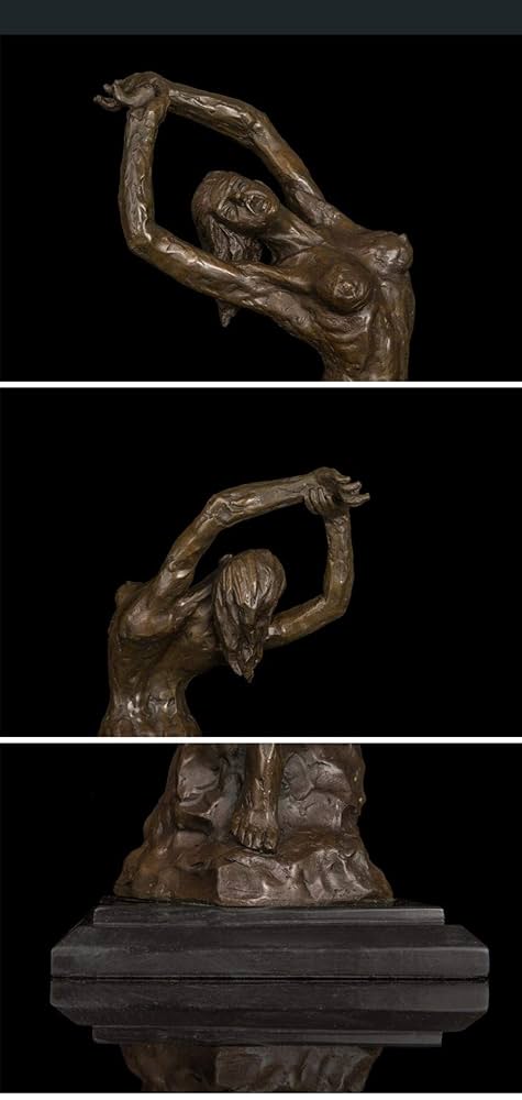 ブロンズ 女性像(92cm) 彫刻 トレイ付き ブロンズ 女性像(92cm) 彫刻 トレイ付き Yahoo!オークション