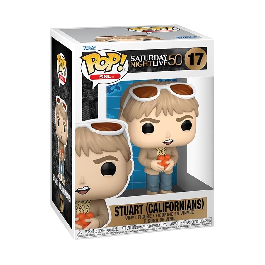 Funko Pop! SNL: SNL 50th - Stuart - (Californians)​ - Saturday Night Live - Figura in Vinile da Collezione - Idea Regalo - Merchandising Ufficiale - Giocattoli per Bambini e Adulti - TV Fans