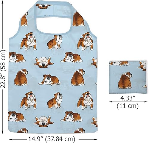 Miniatura 2 de WIRESTER Bolsa de comestibles reutilizable para mujeres y niñas, bolsa de compras plegable, bolsa de hombro, bolsa de playa