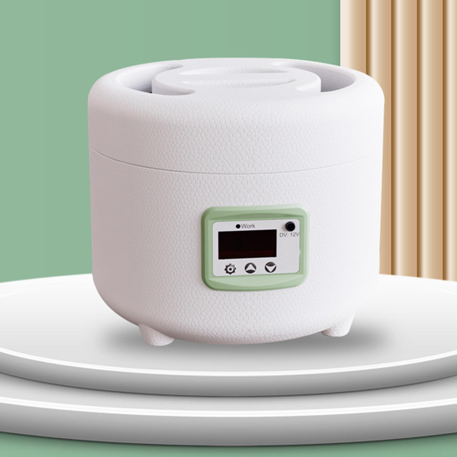 Incubatrice per incubazione di uova - Tornitore automatico ' controllo digitale della temperatura | Pollame per pollo, uova di quaglia, capacità da 9 a 10 uova, display a LED,