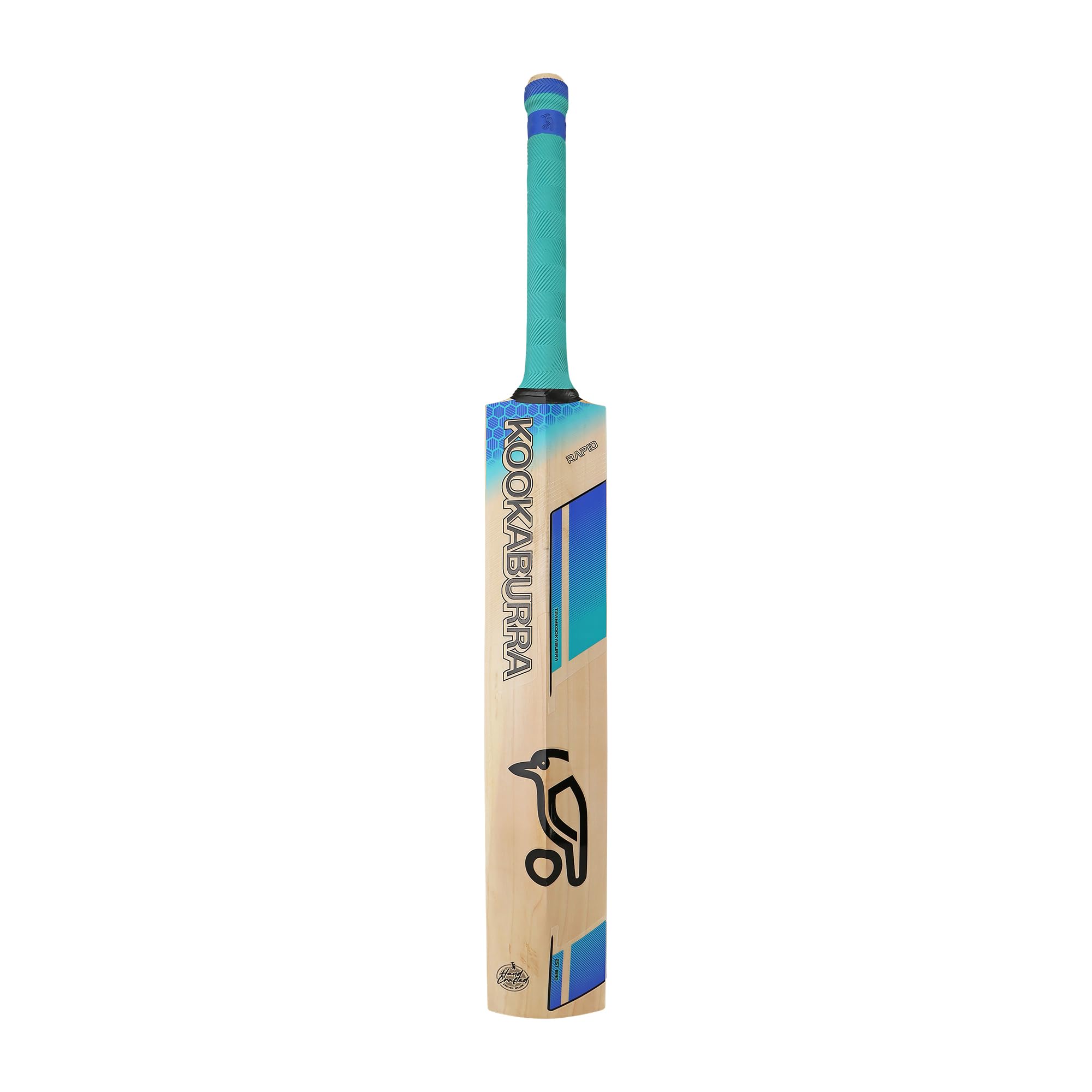 Kookaburra Rapid 5.1 Cricket Bat-Short Handle, Mazza Unisex, Blu, Manico Corto