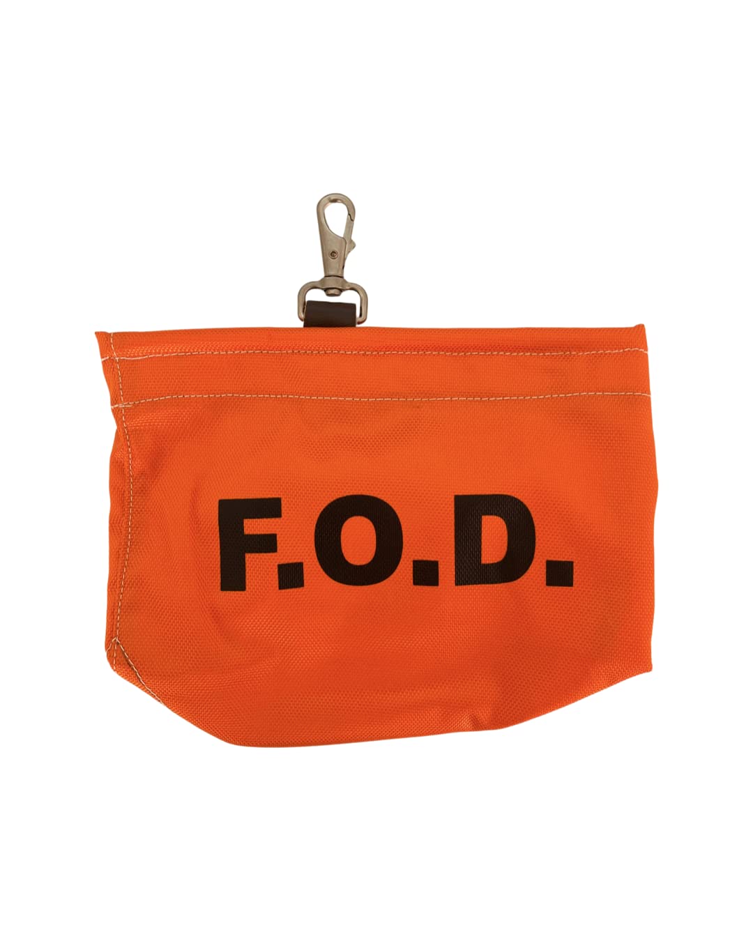 FOD Bag Made from 1000 Denier Cordura - Quick Release Belt Snap with Top Hook-and-Loop Closure Suitable for Aerospace, Aviation Industry - Help