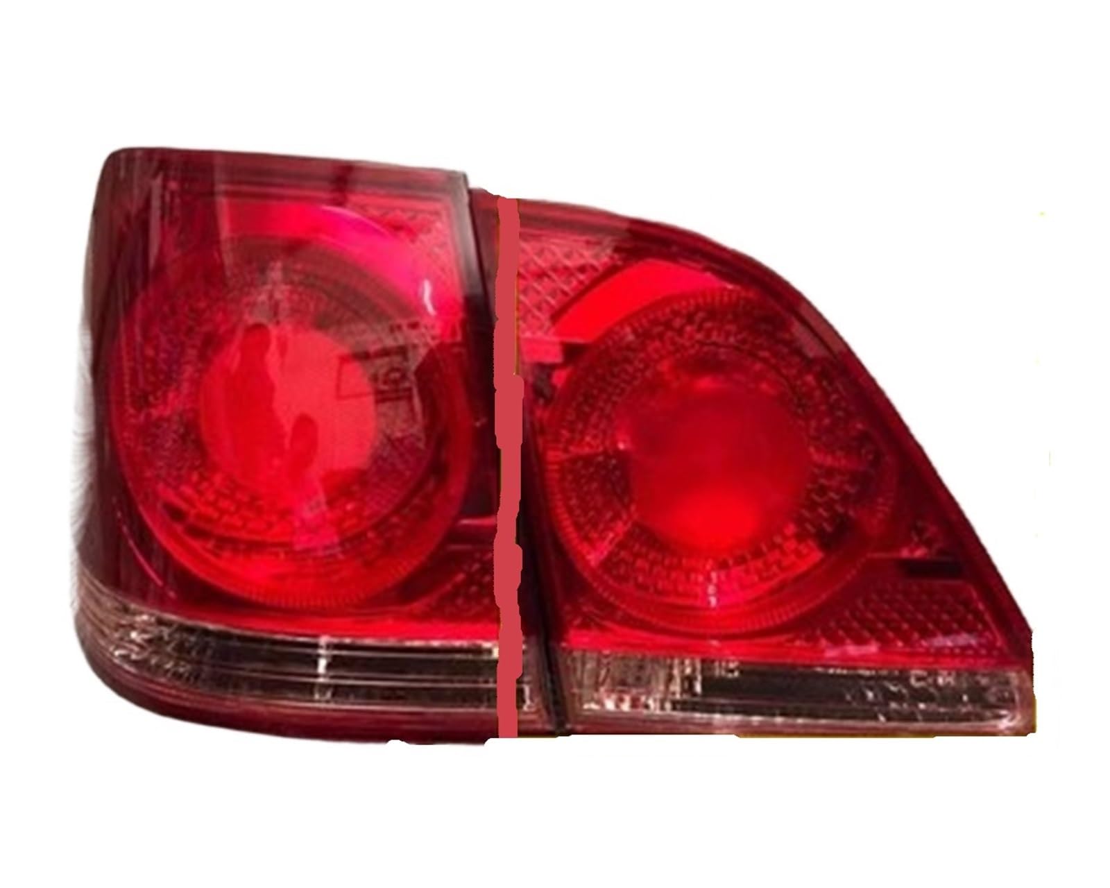 Feu arrière gauche interne de remplacement pour clignotant et stop - 6