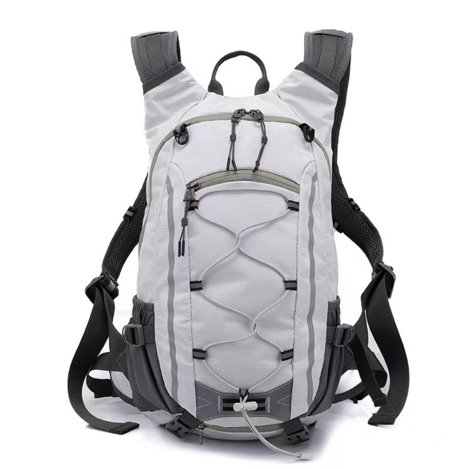HEAVENGLOW Running Vest Backpack Lightweight Hiking Backpack Breathable Running Hydration Vest for Cycling, Off-White-picture-45