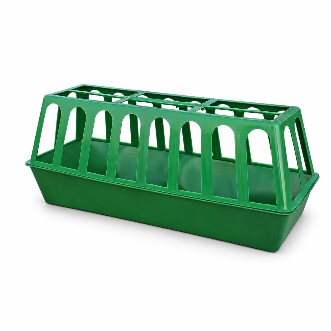Mangiatoia Quadrata per, Verde, Verde, 80cm 20 bocche