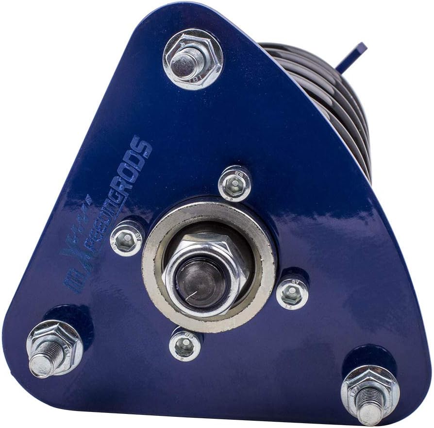 Close-up of maXpeedingrods coilover top mount