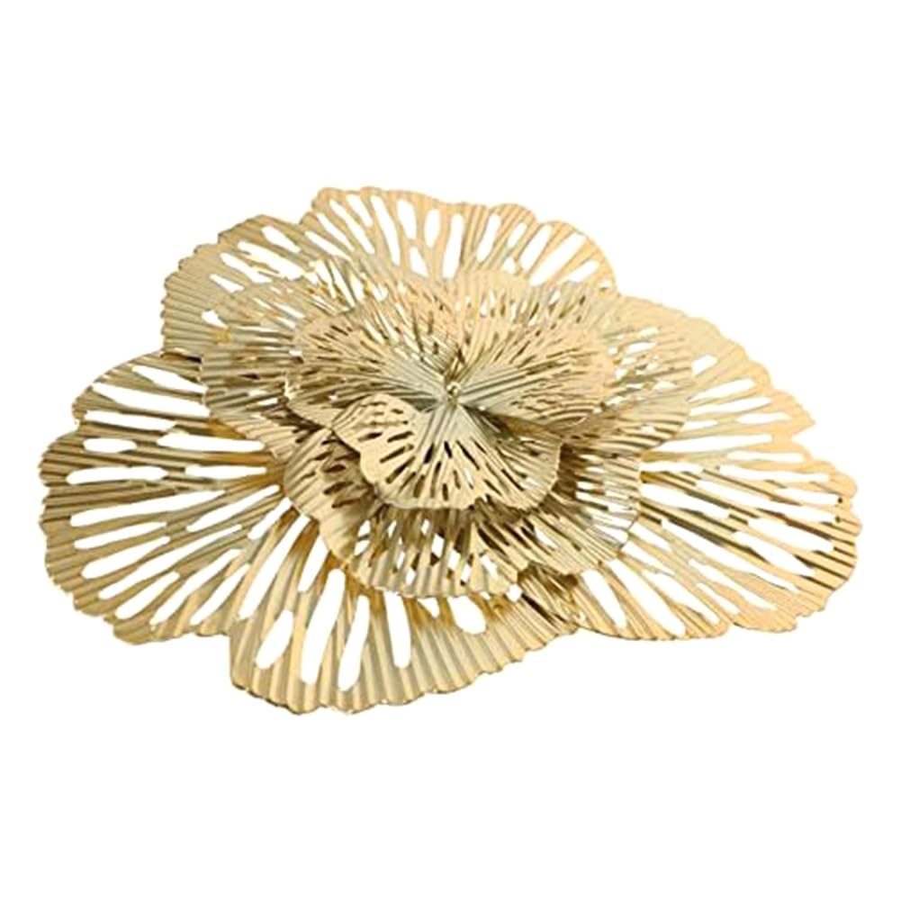 CTRLZS Wrought Iron Porch Decoration Floral Wall Decorations Decor for Home Iron Wall Flower Home Decor B