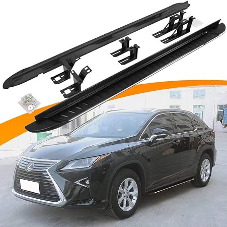 Snailfly Running Boards Side Steps For 2016-2022 Lexus RX350 RX450h (including L Models) - Aluminum, Easy Install - View #12