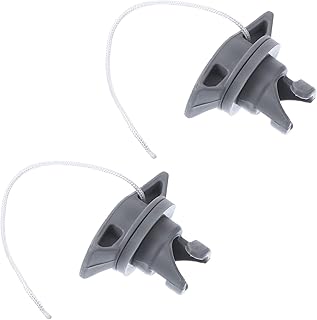 BESPORTBLE 2pcs Inflatable Boat Air Valve Inflatable Boat Spiral Air Plugs One-Way Inflation Replacement Screw Air Mattress Plug Screw for Kayak Rubber Dinghy Pool Boat Airbeds