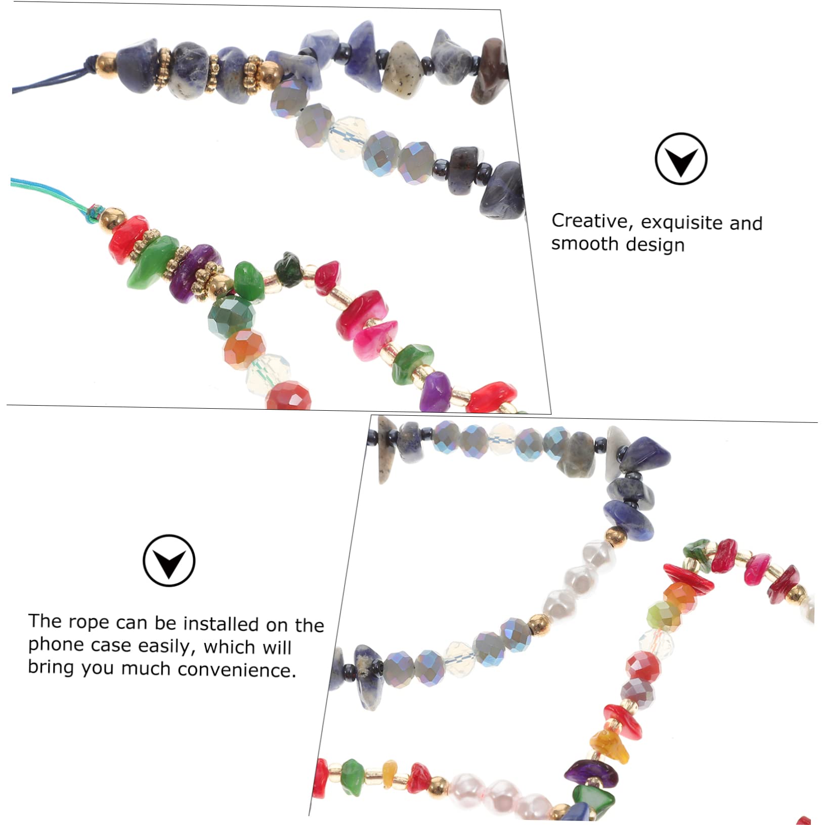 Hemobllo 10piezas Cordón Lanyard Decorativo Para Teléfonos Móviles y Cámaras Diseño Elegante y Funcional Previene Pérdidas Para Uso Diario