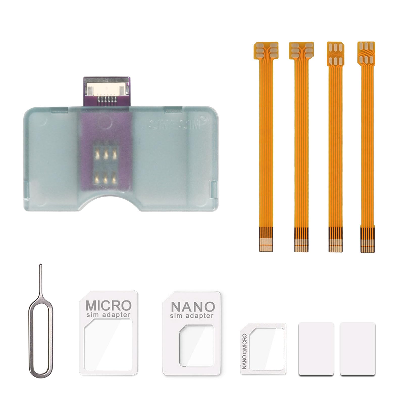 Adaptador extensor tarjeta SIM y cable de prueba para router inalámbrico CPE 8