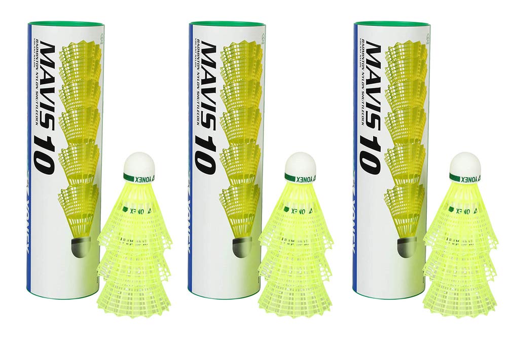 Yonex Mavis 10 Aluminum Blend Shuttlecock Combo, Set of 3 (Yellow) (B07NC4HMGY) Amazon Price History, Amazon Price Tracker