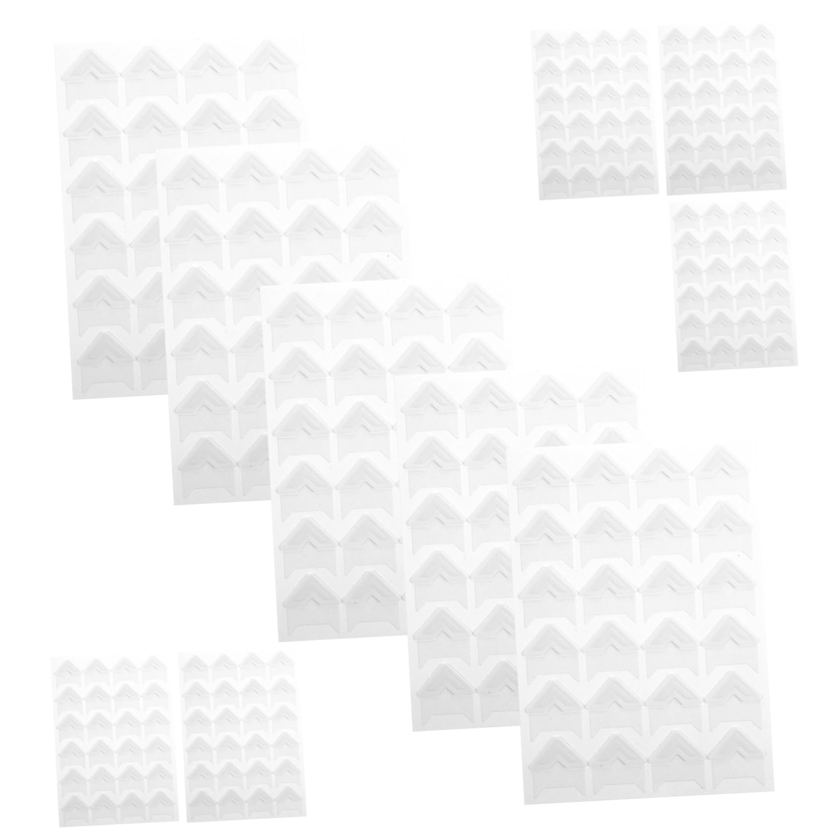 SEWACC 50hojas Esquinas De Autoadhesivas De Unidades Para Álbumes De y Proyectos De Manualidades Decoración De y Scrapbook