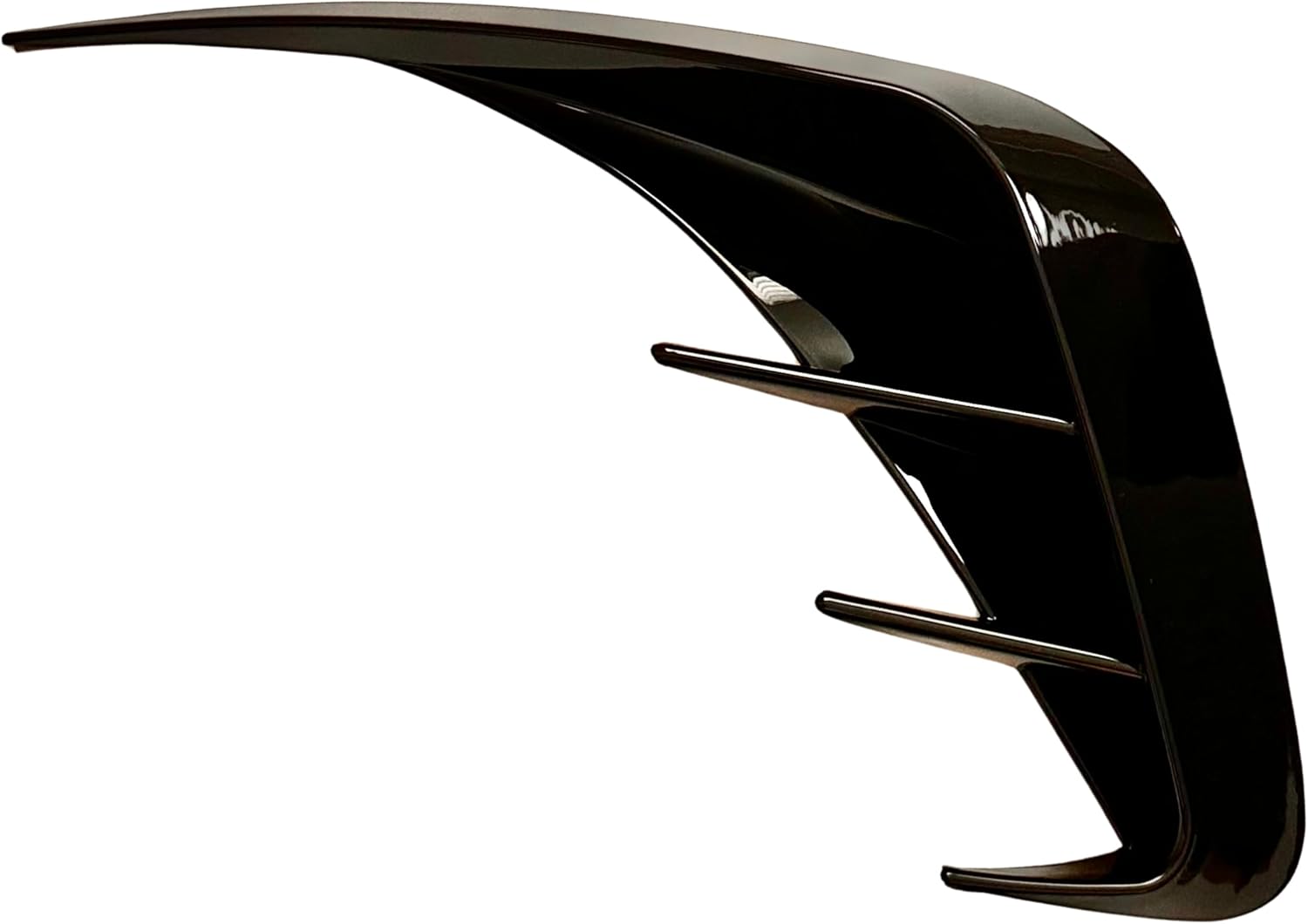 G20 Rear Bumper Canards Fins Spoiler Bumper Trim Cover Splitter Accessories for BMW G20 3 Series 330i 330e M340i 2019-2022 (Gloss Black)