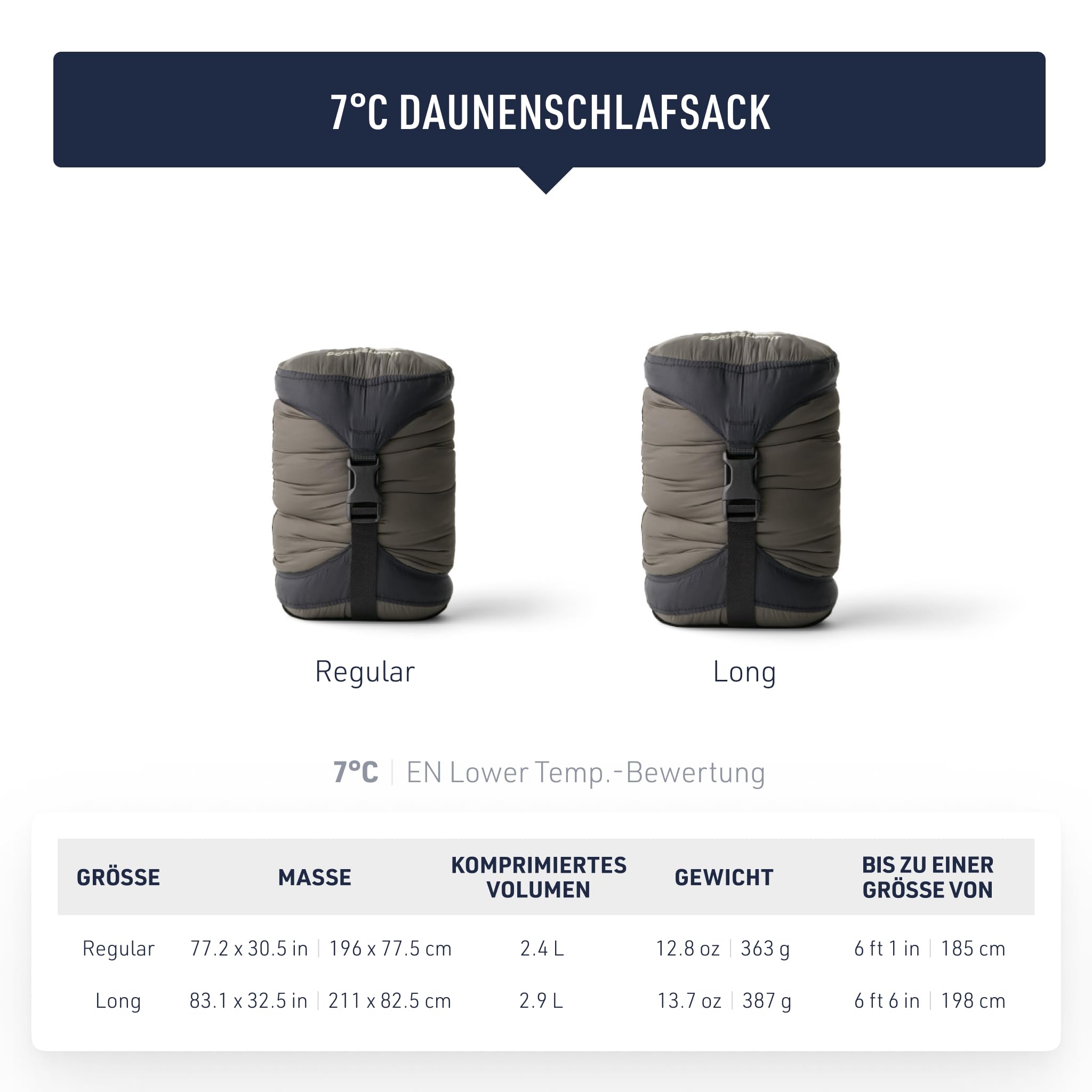 Sea to Summit Spark Down Schlafsack