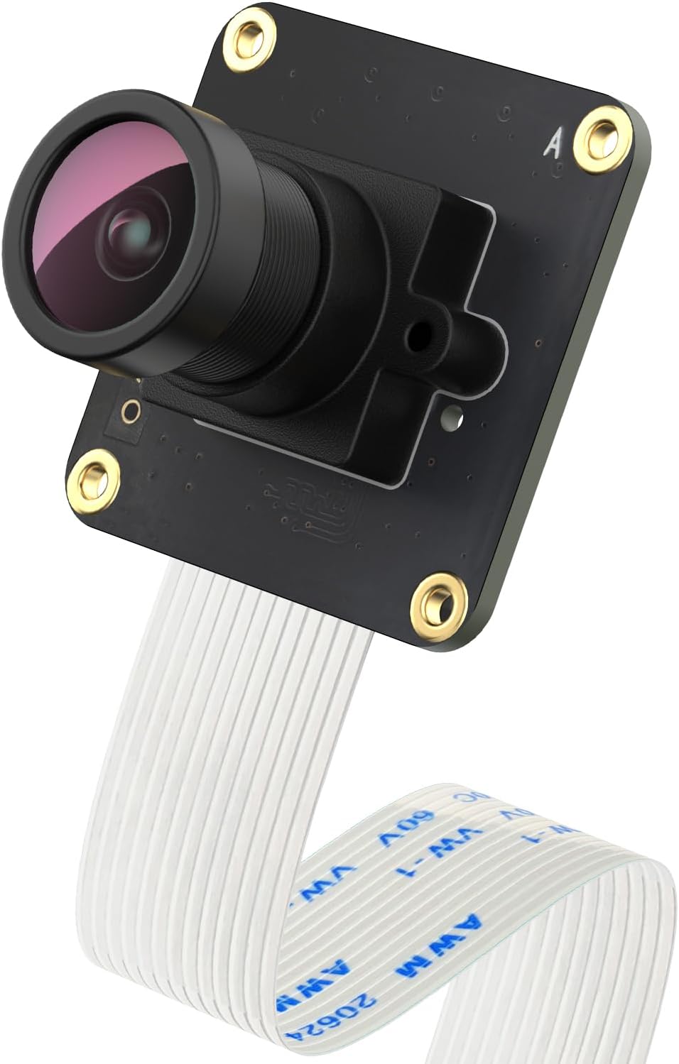 Global Shutter Camera Module with OV9281 Mono Sensor, 309fps High Speed, Native Raspberry Pi OS Driver, Supports Rpi-Cam/Libcamera & External Trigger, for All RPi Models