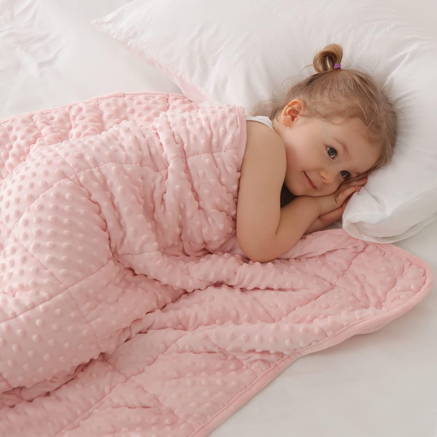 Degrees of Comfort Kids Weighted Blanket with Cover, 1 x Cozyheat Minky Plush, 1 x