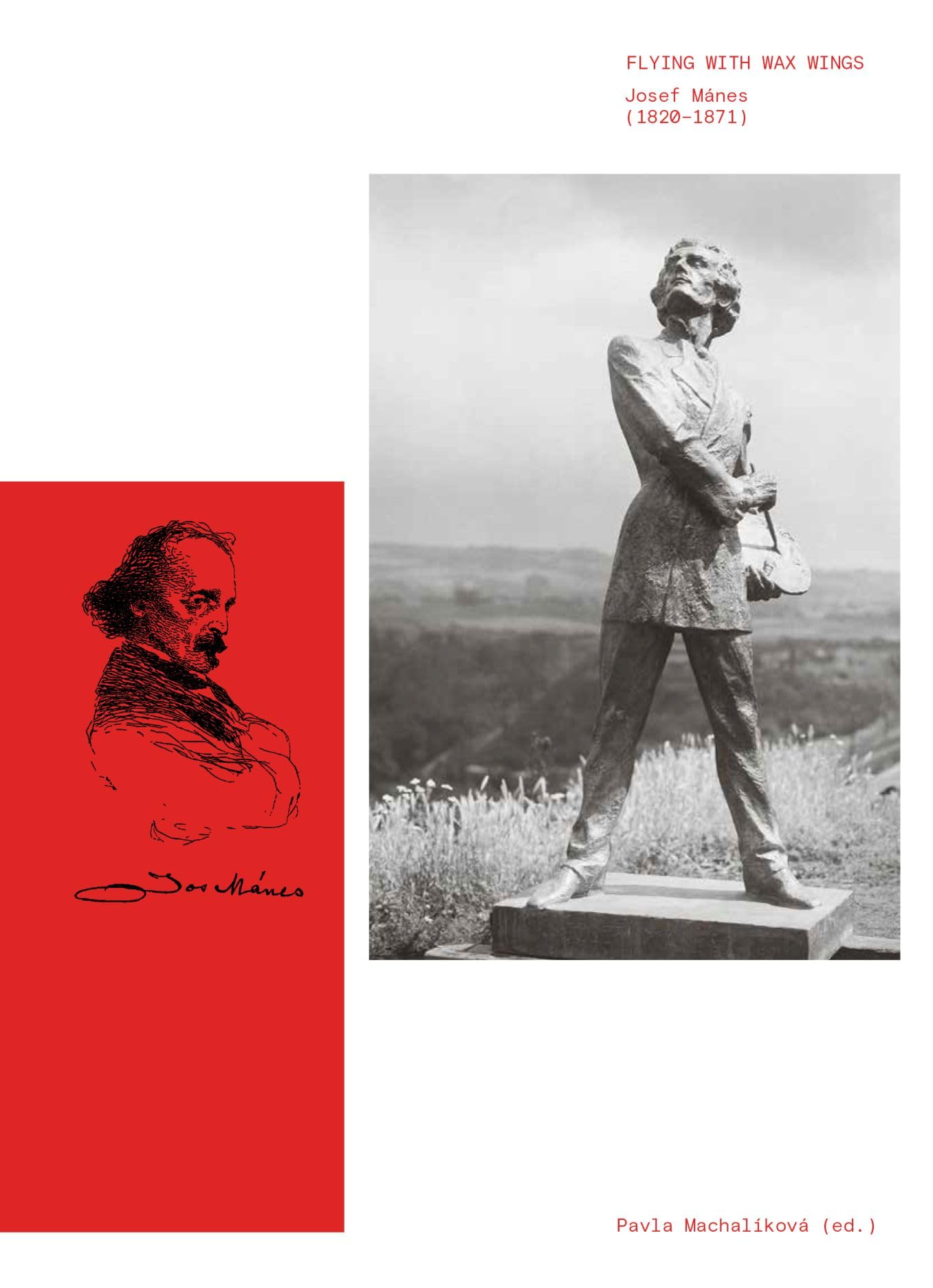 Livre d'art Josef Mánes Flying With Wax Wings édition de collection premium
