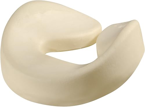 Miniatura 4 de Master Massage Cojín patentado de espuma viscoelástica ultra afelpada, almohada reposacabezas crema, 10081R