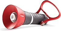 Gilmour Pro Twist Hose Nozzle - Heavy Duty Fireman Style Garden Hose Nozzle, Adjustable Jet to Rinse Spray, Ergonomic Red