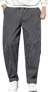 PantalóN Chandal Hombre Algodon - Pantalones De Color De Pana Pantalones De Encaje De De TamañO para Hombres Pantalones Casuales para Hombres Pantalones Gimnasia Hombre