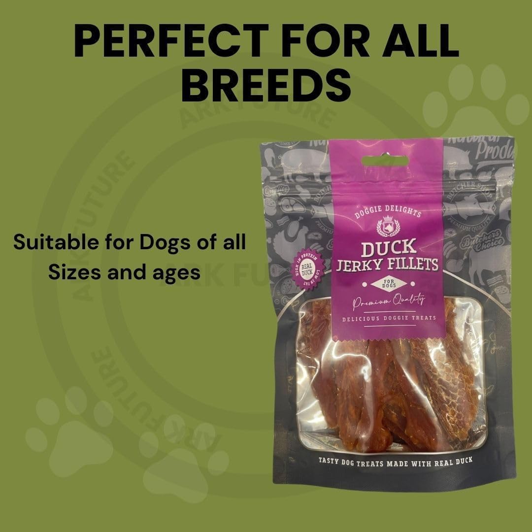 Sub future Doggie Delights Mixed Dog Treats -Mini Whirls, Duck Jerky, Jerky & Sweet Potato Wraps, Grain-Free, High Protein - Image 4