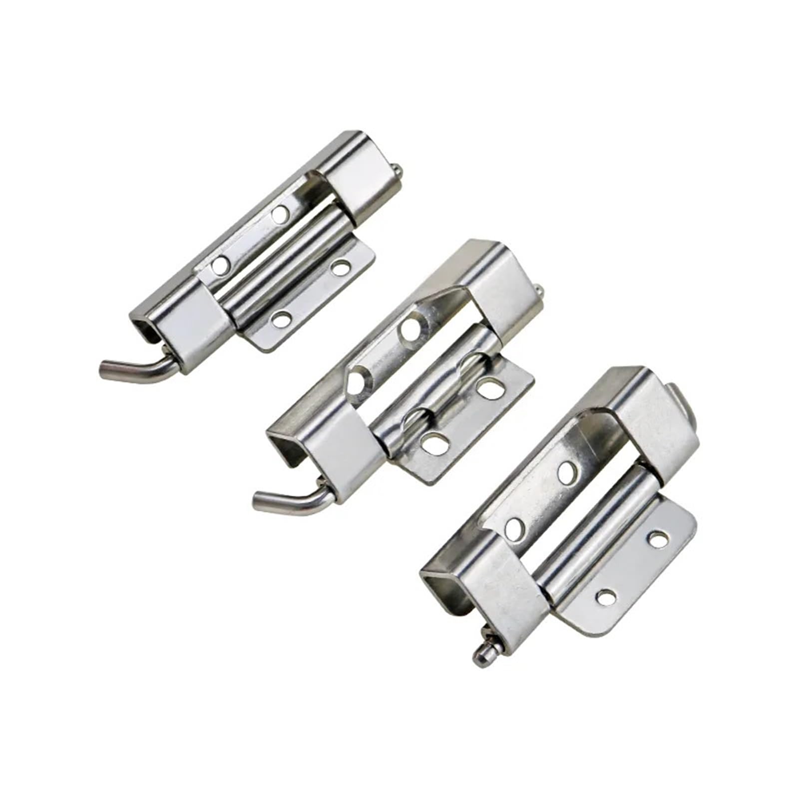 Charnière acier inoxydable dissimulée et amovible pour ouverture fluide de coffret