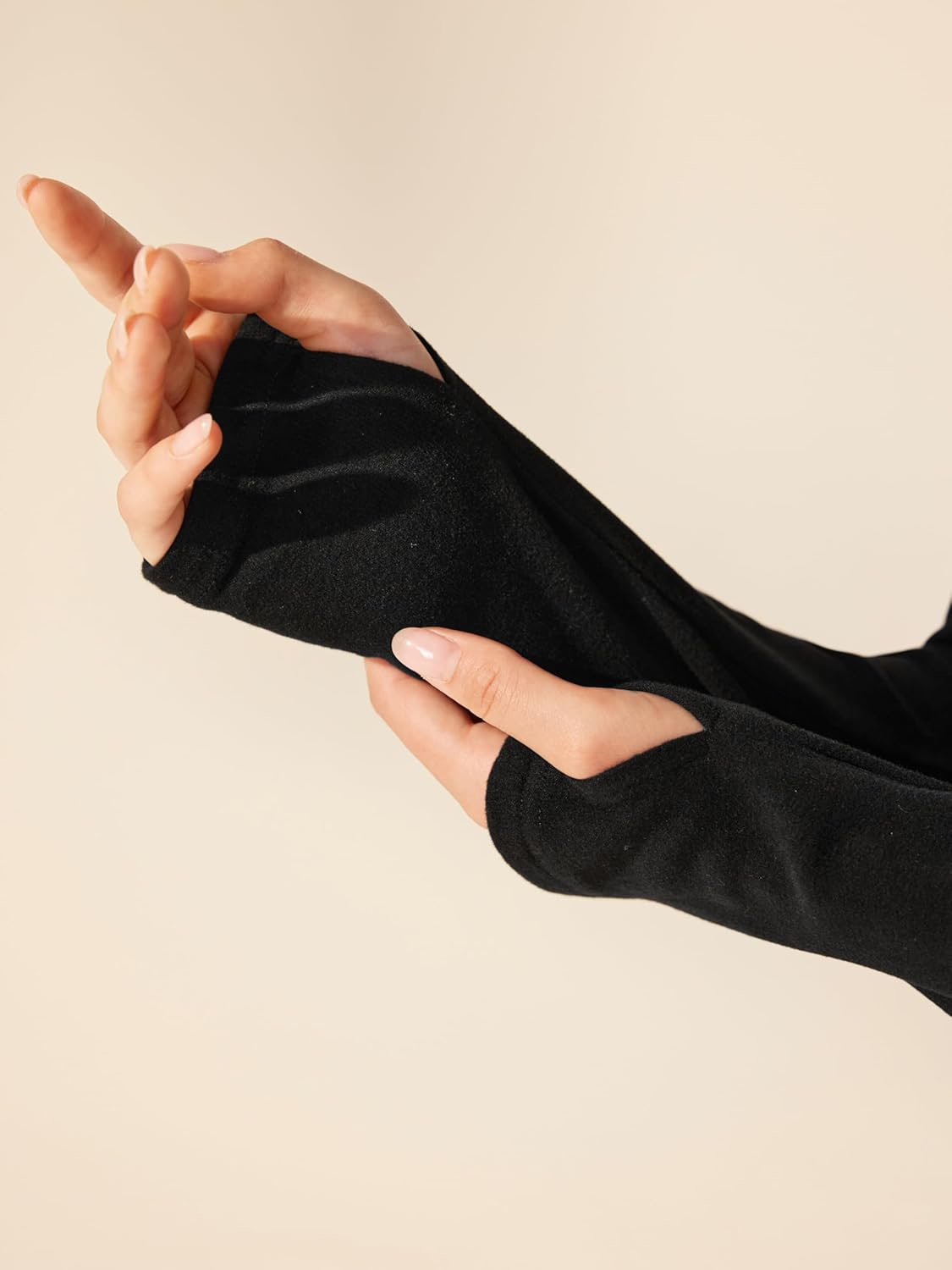 CIDER Long Sleeve Tops for Women Thermal Shirts Crew Neck Ruched Basic Fall Top Slim Fitted Casual Tee Shirt - Image 5