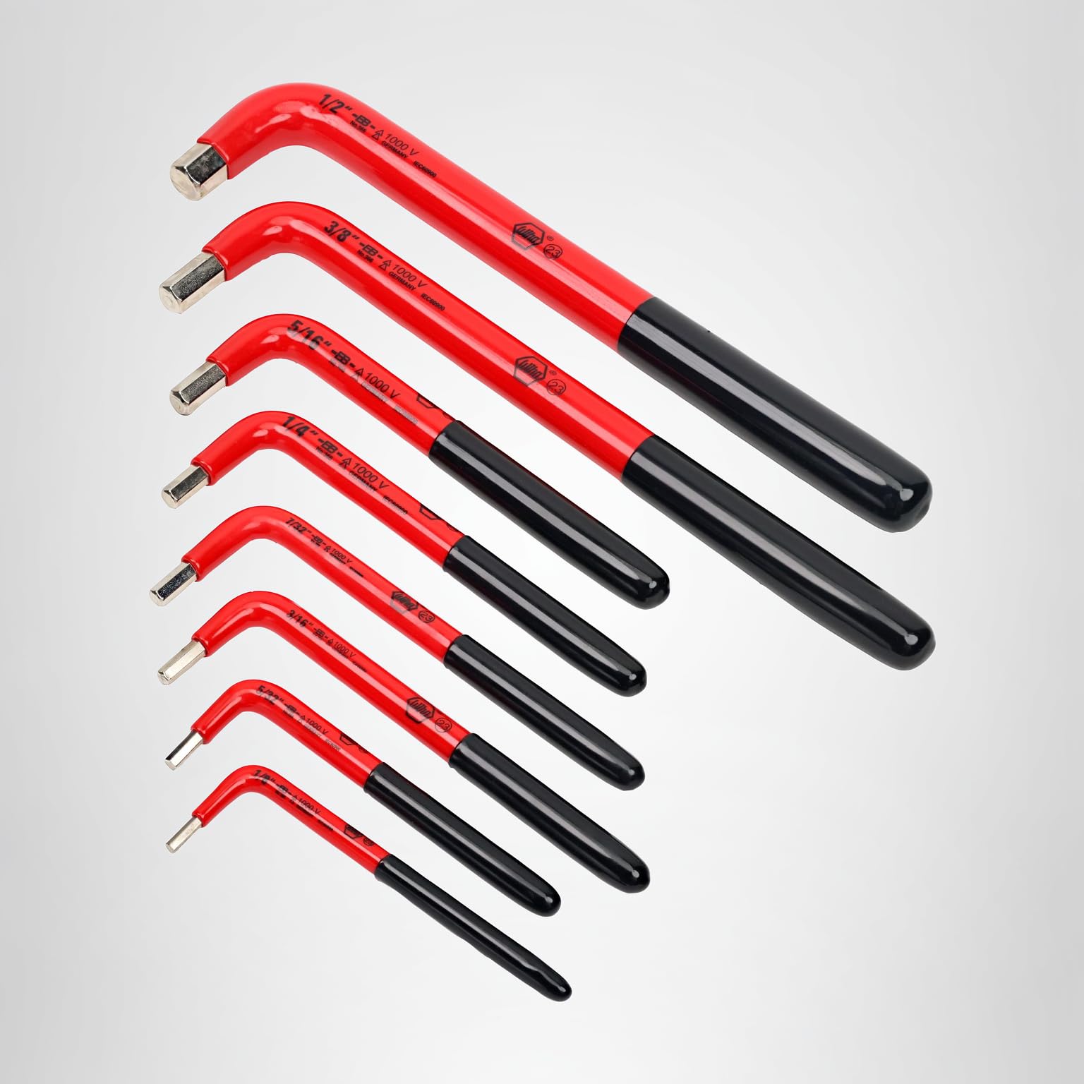 Wiha 13690 8 Piece Insulated Hex L-Key Set - Inch - Amazon.com