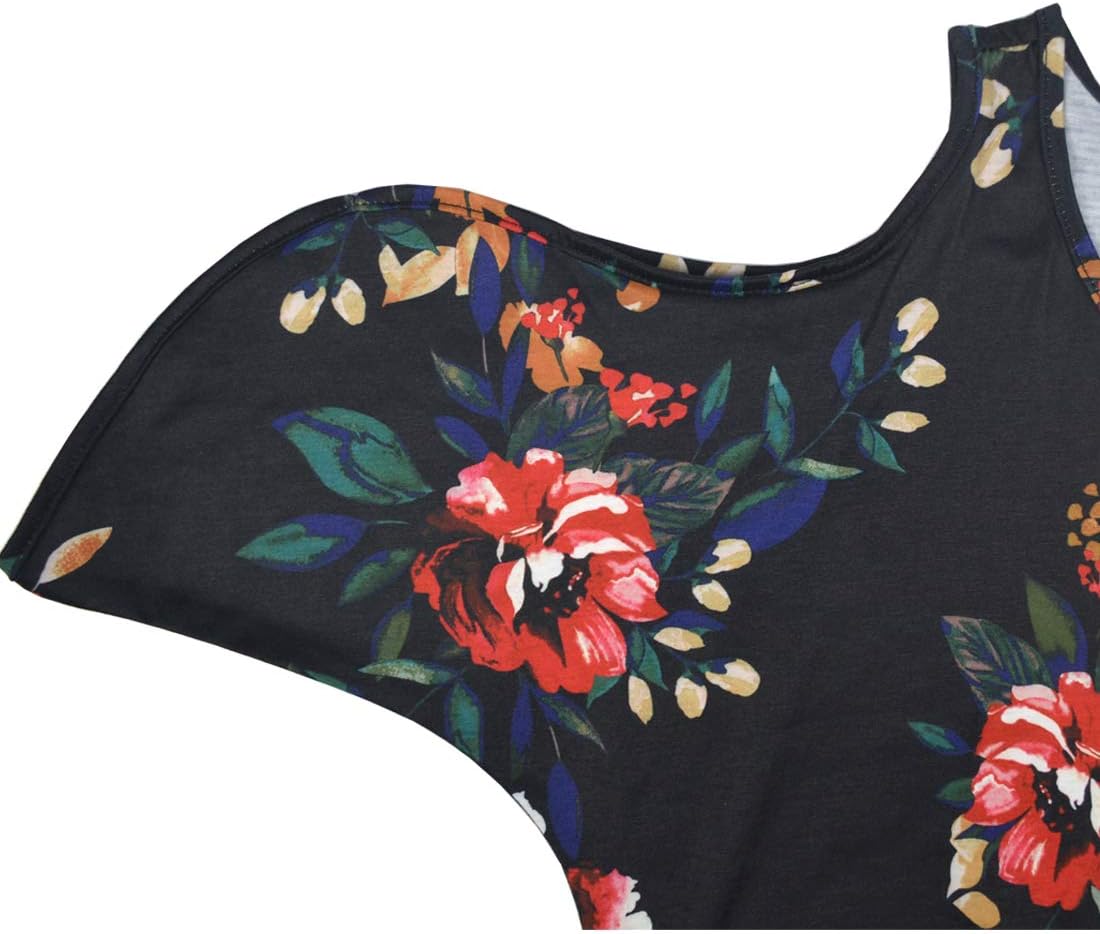 LEIYEE Womens Summer Cold Shoulder Tops Short Sleeve T Shirts Pullover Sexy Casual Dolman Blouses - Image 3