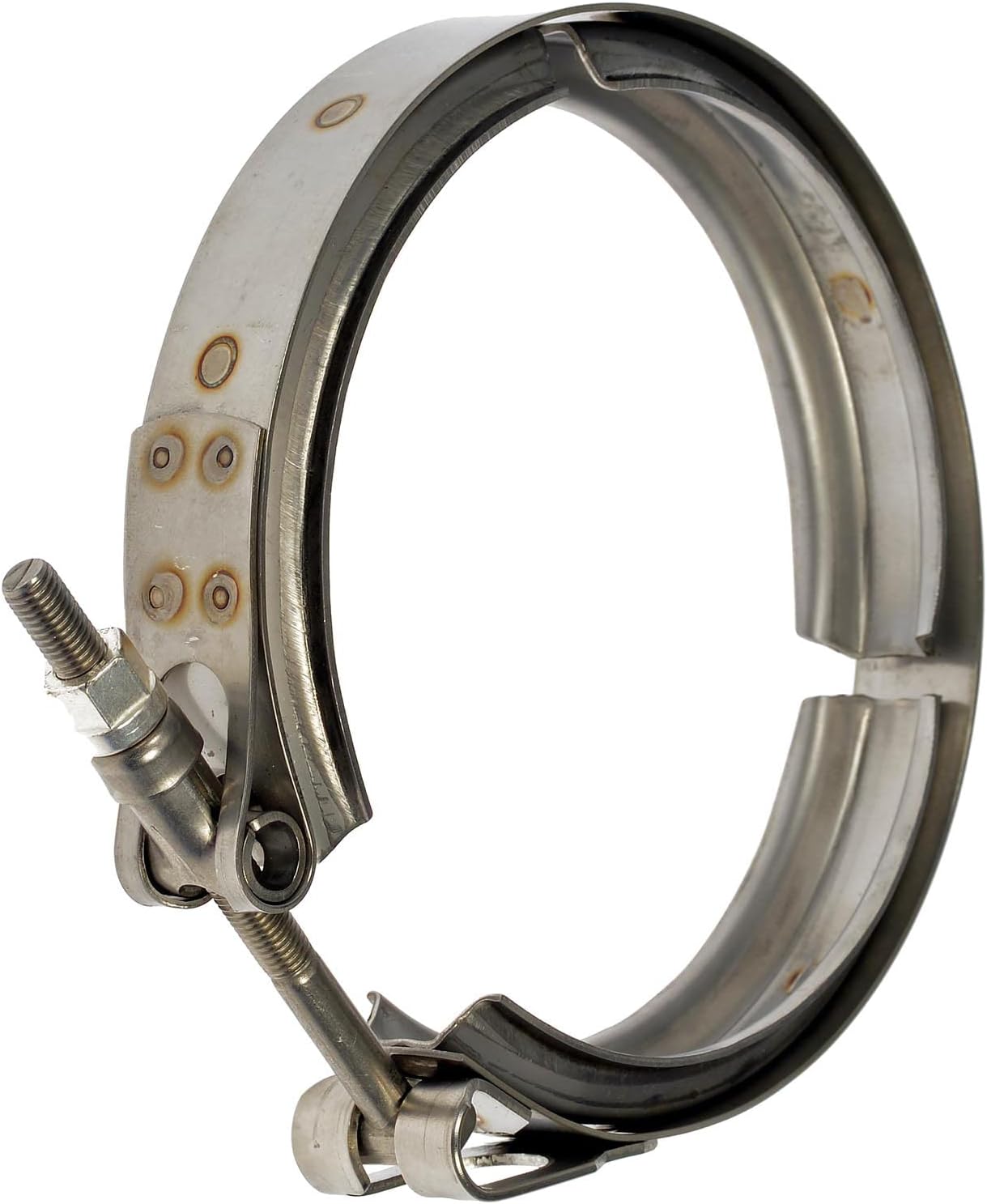 APDTY 158487 Stainless Steel Exhaust Pipe Clamp