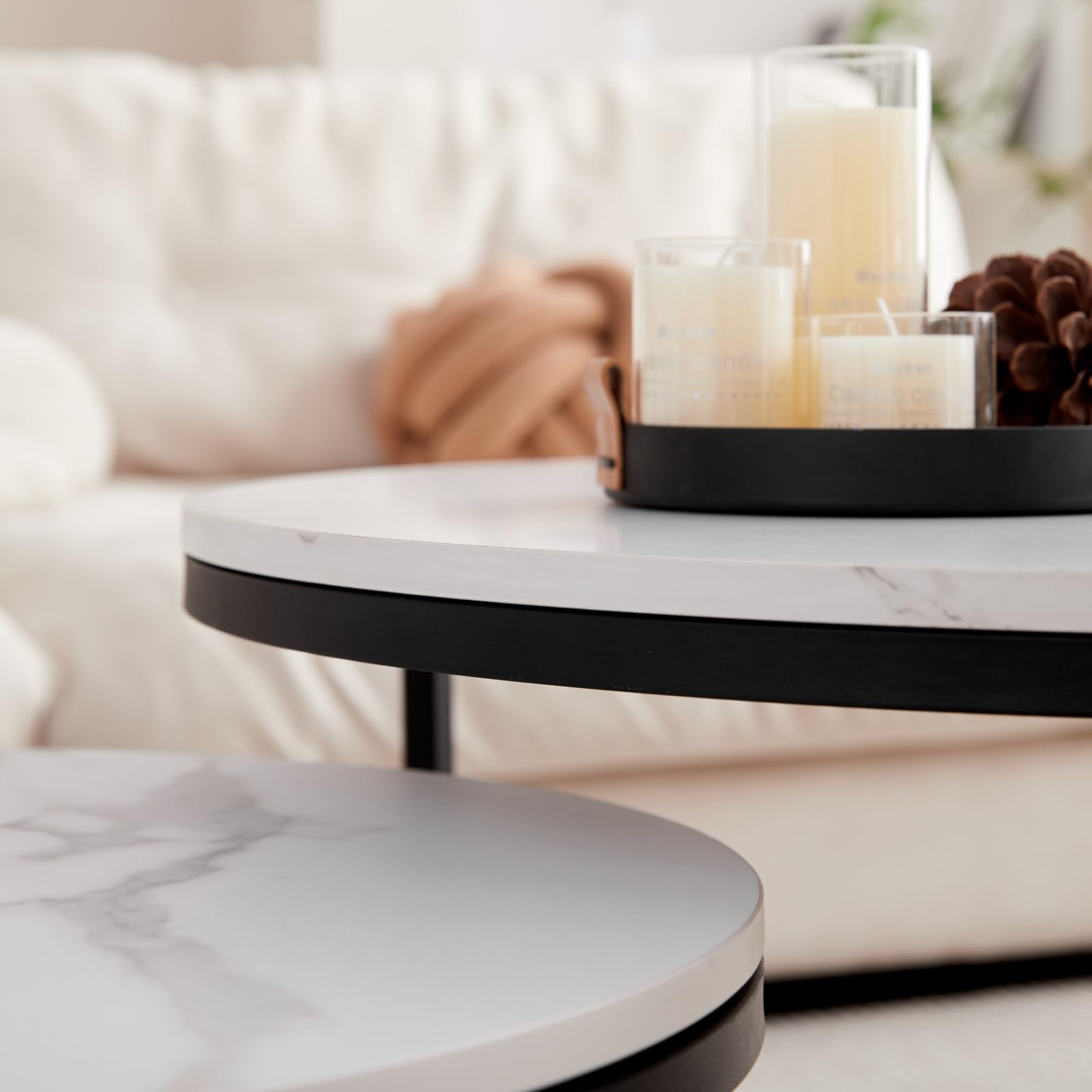 Tavolo Oro E Vetro Tavolino Art Deco In Metallo Oro E Vetro - 39x55x39 Cm, Con Ripiano Specchio Tavolino Specchio