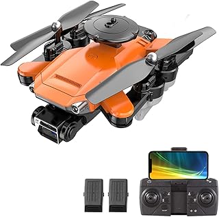 LAURAG Drone RC com câmera Drone RC com câmera 4K câmera dupla EIS RC Quadcopter com função para evitar obstáculos fluxo óptico localização controle de gestos 2 bateria