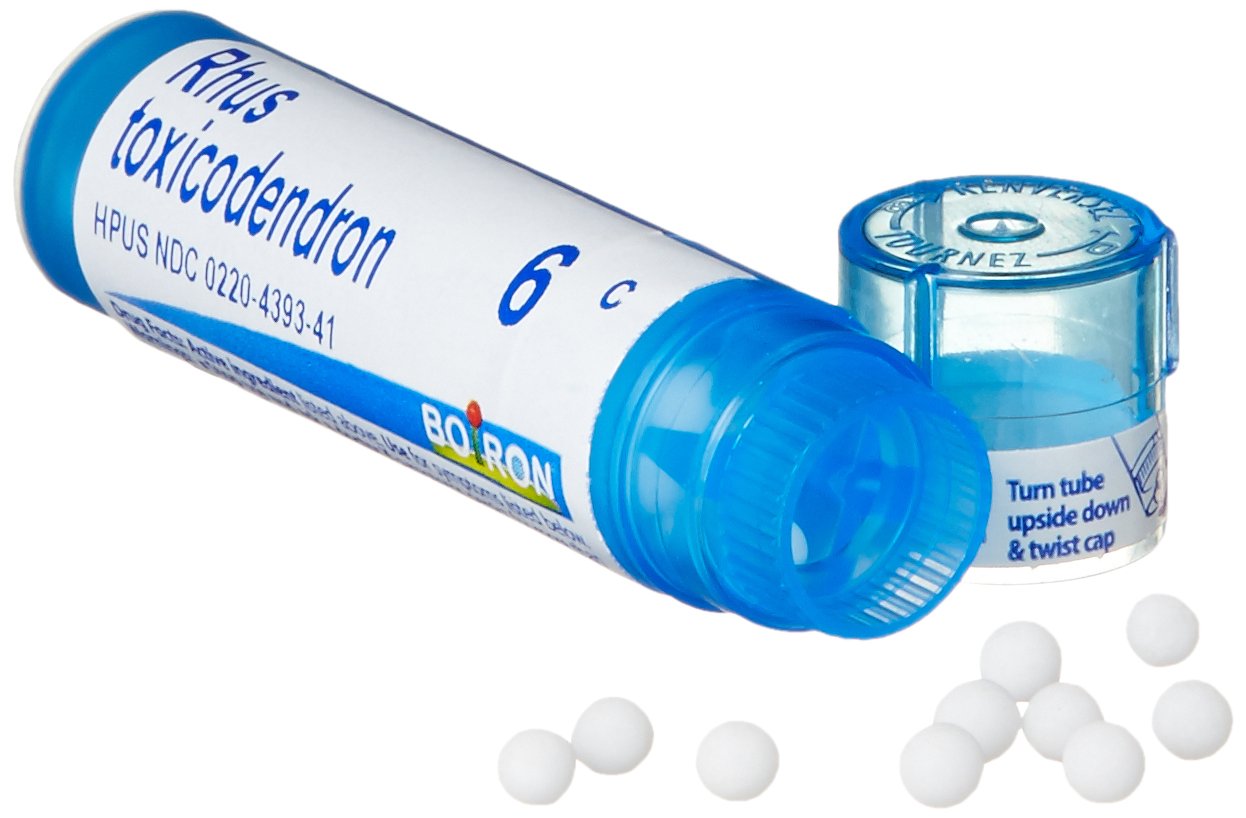 Boiron Rhus Toxicodendron 6C: A Medicina Homeopática em 5 Pacotes de 80