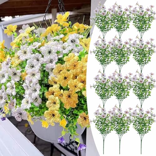 Fleurs artificielles extérieur résistant UV fleur soie terrasse