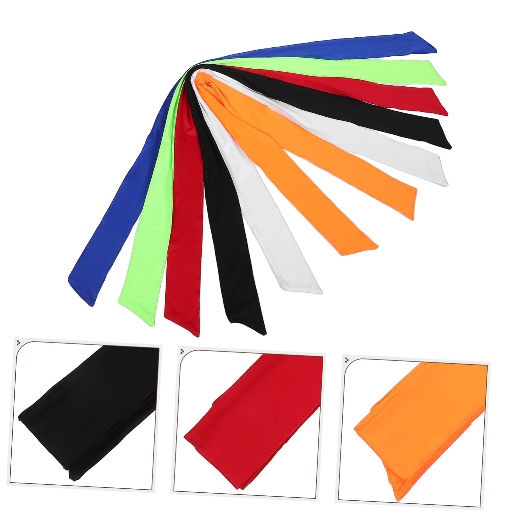 24pièces Bandeaux de Sport pour Cheveux Bandeaux de Course Anti-Transpiration la Transpiration Accessoires de Sport Multifonctionnels