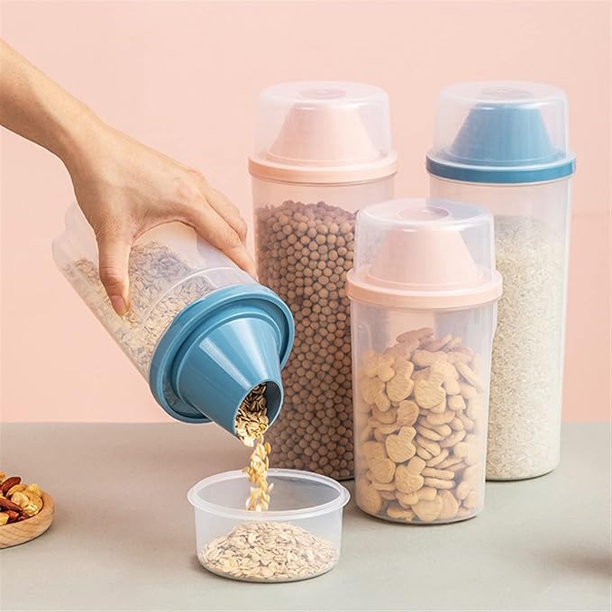 Envase para café con tapa, organizador de alimentos miniatura 2