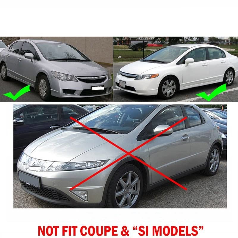 Garde-boue Honda Civic pour stopper la rouille et les éclats de peinture