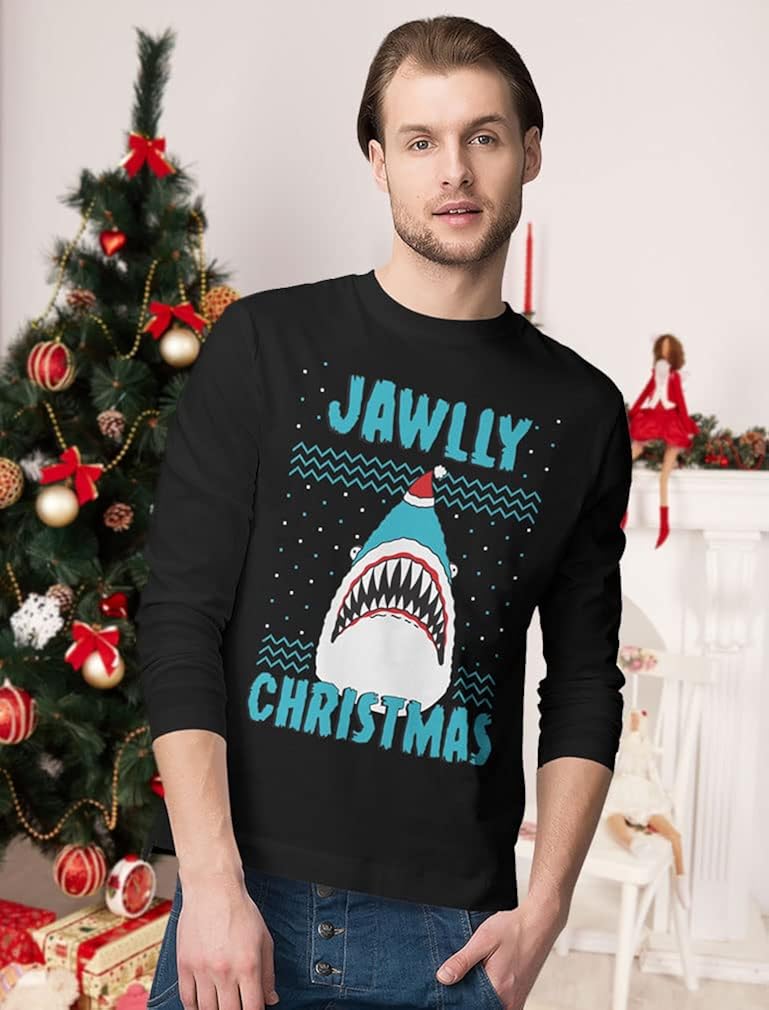 christmas shark sweater