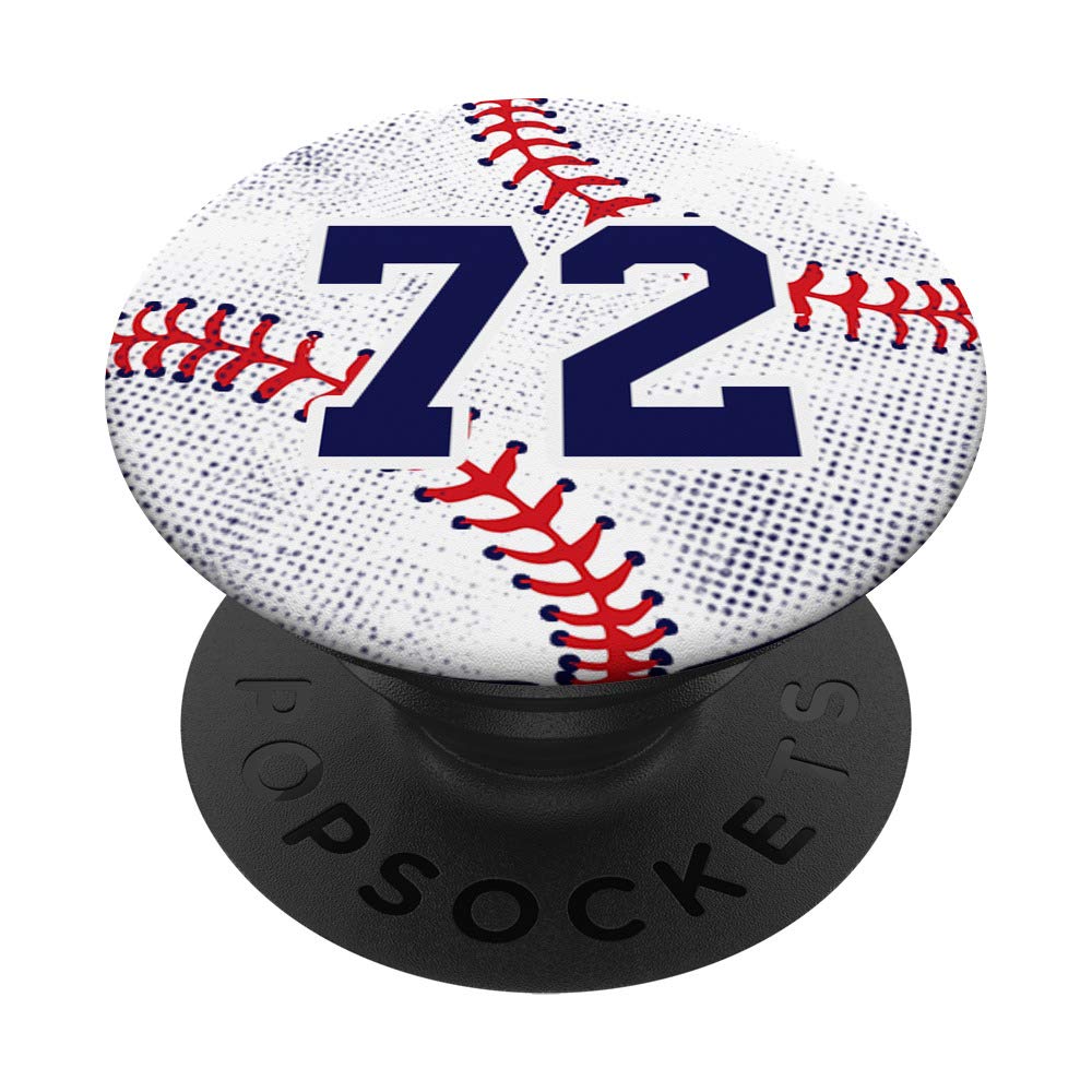 Amazon.com: Baseball Number 72 Player Uniform 72nd Birthday Gift