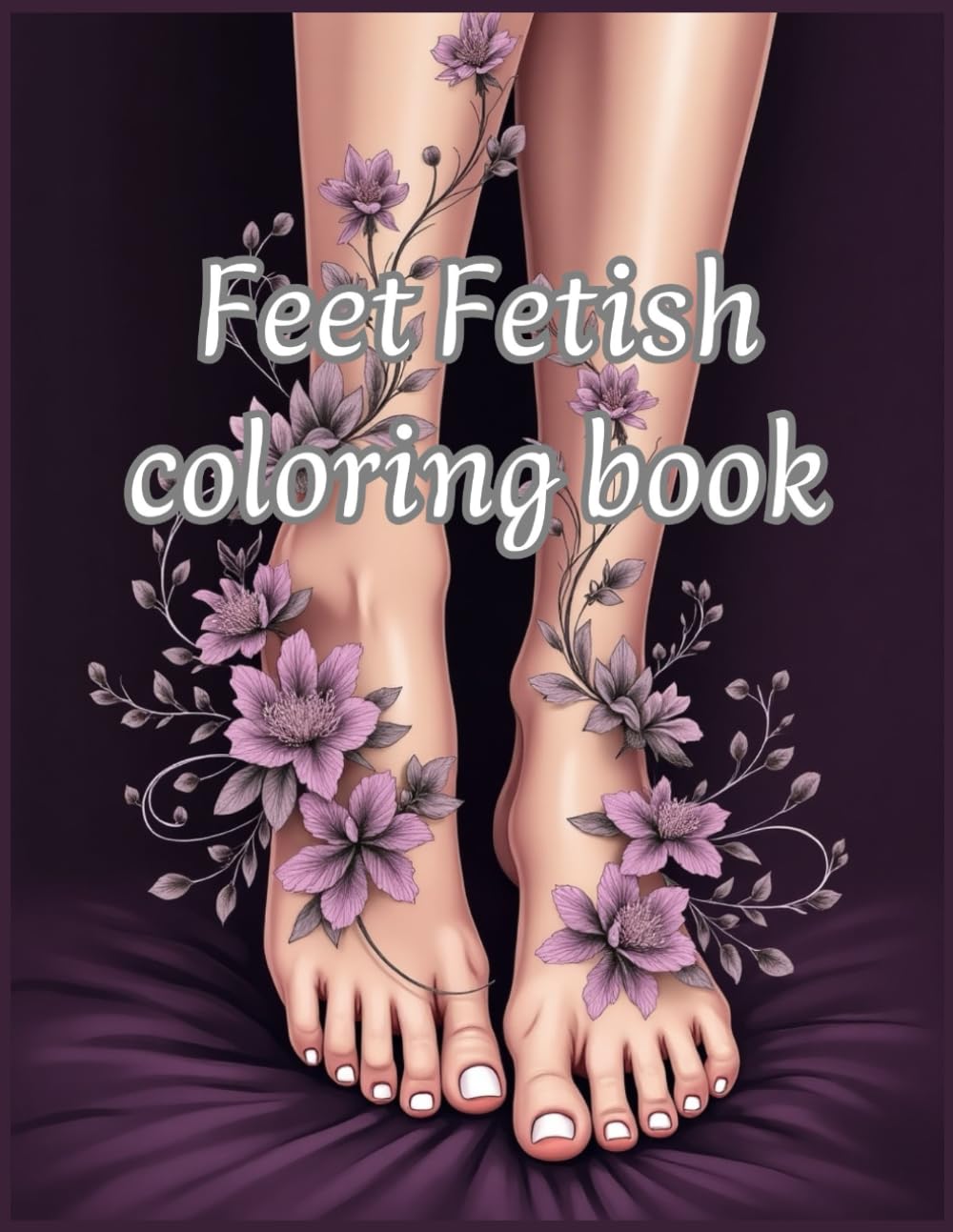 Foot Fetish Coloring Book: 50 Sexy and Beautiful Feet Designs for Adults , Coloring book for adults: Feet in Focus: A Premium Coloring Book for Adults - 50 Exquisite Designs