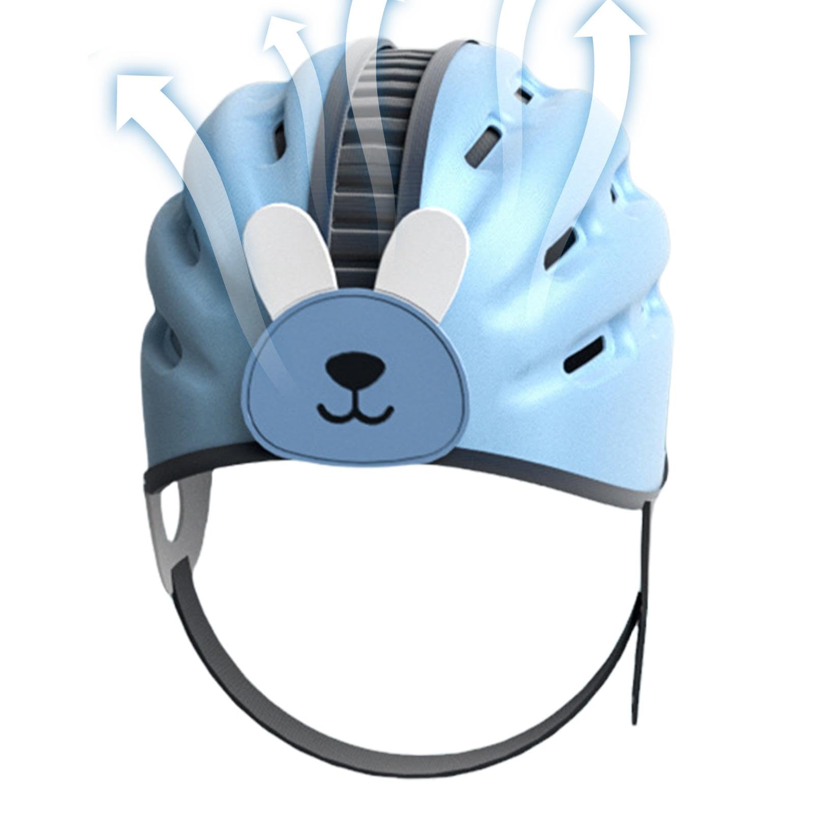 Anti Fall Cap | Baby Safety Hat | Baby Safety Helmet | Soft Comfortable Hat | Safety Protective Cap | Expandable Adjustable Anti-collision Cute Look Hat For Aged 6-24 Months For Crawling And Walking