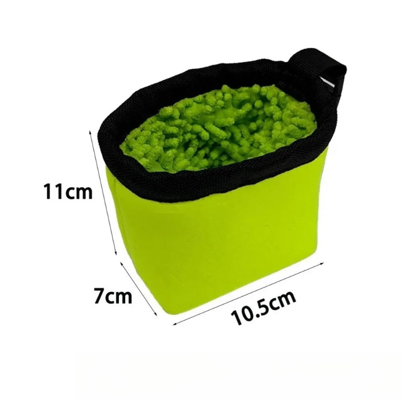 limpiador de palos de golf Bolsa de limpieza golf con clip desmontable