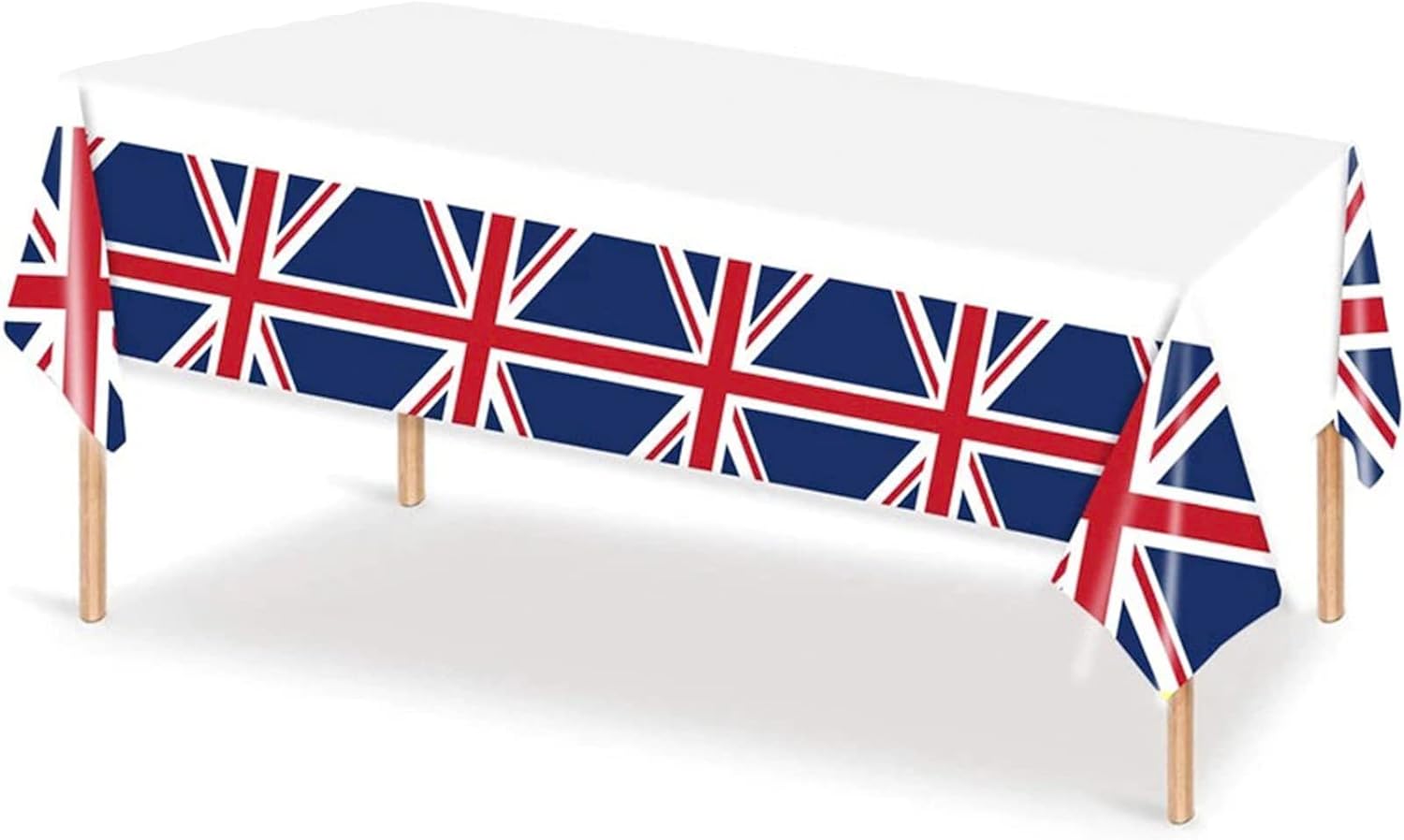 130*220cm Union Jack Tablecloth,King Charles III Coronation Decorations