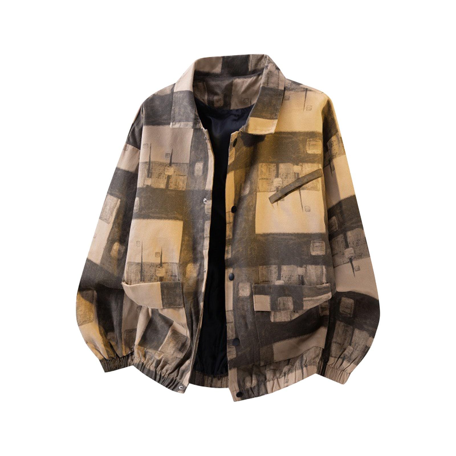 Leichte Freizeitjacke für komfortablen Outdoor-Windschutz mit mehreren Taschen und moderner Passform