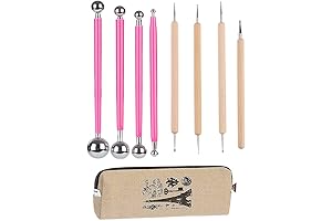 Ecjiuyi Ball Stylus Dotting Painting Tool Set - Your Dresden Tool for Precision Art