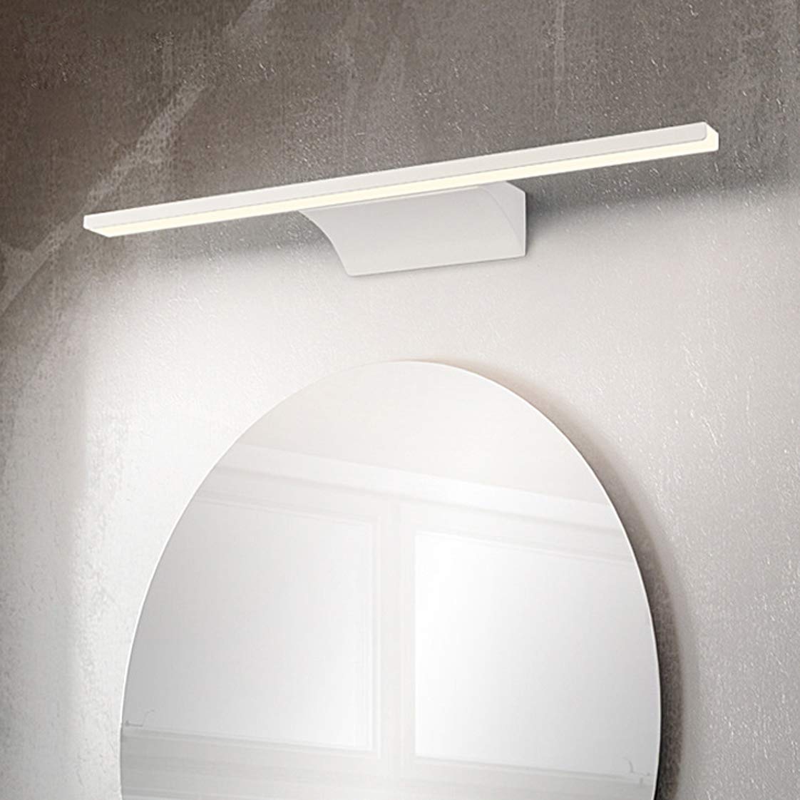 Luz espejo baño, luz espejo LED, iluminación imagen LED Lámpara frontal pared ahorro energía Blanco natural 4000K IP44 Luces aplique maquillaje LED impermeables