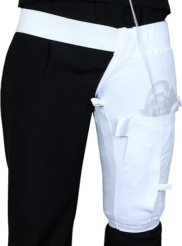 Soporte para bolsa de pierna de catéter, funda para bolsa de pierna de orina con cinturón de cintura, funda para bolsa de pierna Foley para