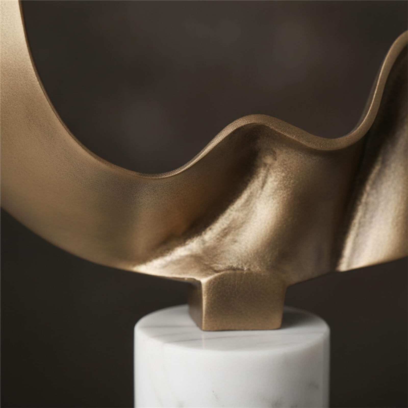 Gralara Escultura Elegante Artística, Actual, Figura geométrica, para Oficina