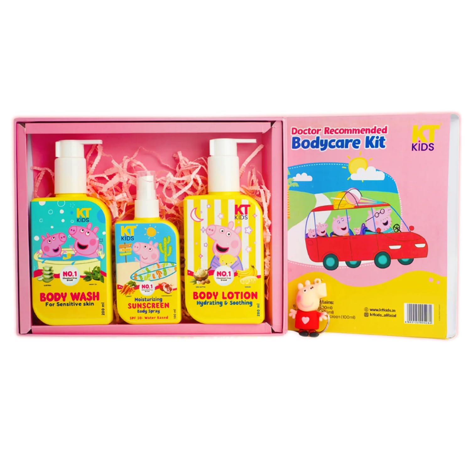 Peppa Pig Kids Body Care Kit- Free Peppa KeyChain-image-47